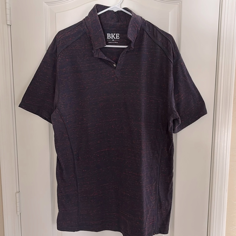Buckle Men's Polo Shirt - Blue and Red